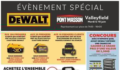  Matériaux Pont Masson - Événement Spécial