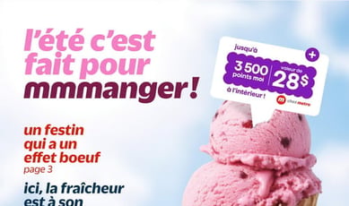  Metro - L'été c'est fait pour mmmanger