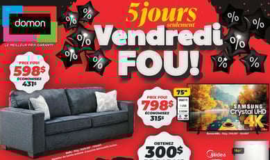  Meubles Domon - Vendredi Fou