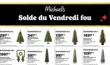  Michaels - Solde du Vendredi Fou