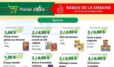  Panier Extra