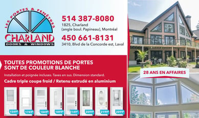  Portes et Fenêtres Charland