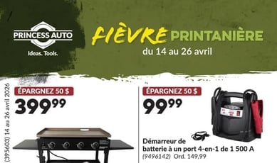  Princess Auto - Fièvre Printanière