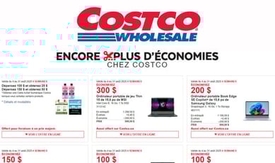 Rabais Costco