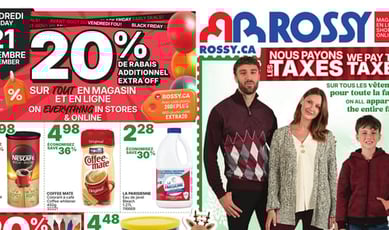  Rossy Avant-goût du Vendredi Fou