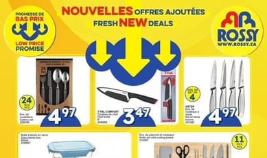 Rossy - Nouvelles Offres ajoutées