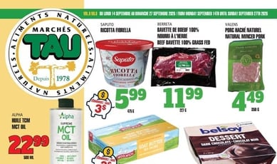  TAU Marché d'alimentation Naturelle