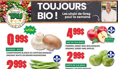  TAU Marché d'alimentation Naturelle - Biologique