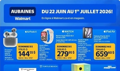  Walmart - Aubaines