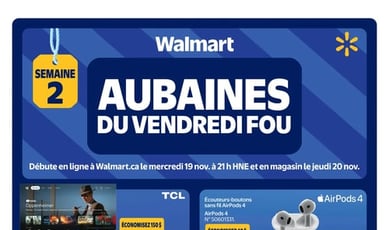  Walmart - Aubaines du Vendredi Fou