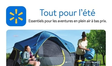  Walmart - Essentiels pour les Aventures en Plein Air
