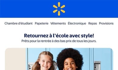  Walmart - La Rentrée Scolaire