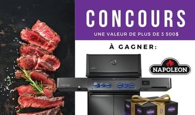 Concours Cinq Ingrédients, Quinze Minutes - Prix excédant 3500$ à remporter!