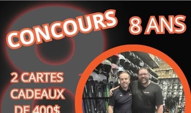 Célébration du 8e anniversaire d'Ambiance Sports, au travers d'un concours exceptionnel !