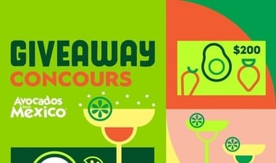 Concours Avocats du Mexique - Remportez le kit idéal pour vos soirées cinq à sept !