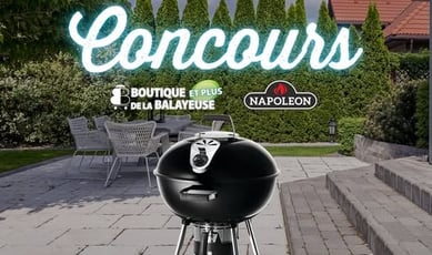Concours Boutique de la Balayeuse ET PLUS - Remportez un BBQ Napoléon au charbon de bois, d'une valeur de 279 $!