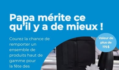 Concours Brunet Drummondville - Remportez un luxueux coffret de produits masculins prestigieux.