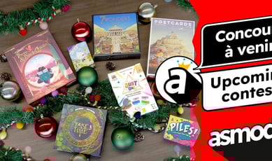 Concours du Calendrier de l'Avent Asmodee Canada 2025