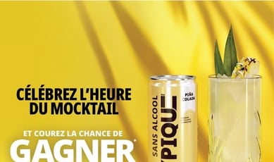 Participez au concours et célébrez l'heure du Mocktail d'Atypique avec distinction!