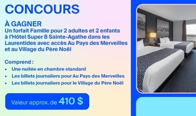Rendez hommage aux 25 ans de Québec Vacances avec 25 séjours exceptionnels à remporter!