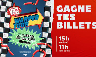 Participez avec CKOI 96,9 pour des billets du Vans Warped Tour