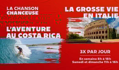 Concours CKOI 96,9 : Excursion pour deux au Costa Rica ou en Italie
