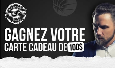 Participez au concours et remportez 100 $ chez Barbu Sportif !