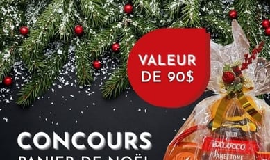 Concours de Distribution Alimentaire Aubut : Deux paniers-cadeaux à remporter !