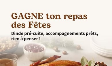 Participez au Concours DUX pour remporter une Somptueuse Boîte Festive de Dinde Complète !