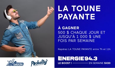 Concours Énergie 94,3 - Identifiez la MÉLODIE REMUNÉRATRICE !