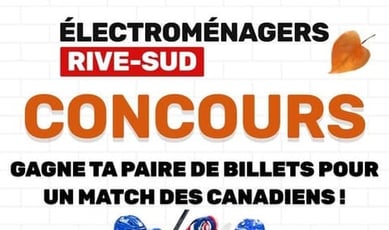 Concours : Remportez vos billets pour une rencontre des Canadiens !
