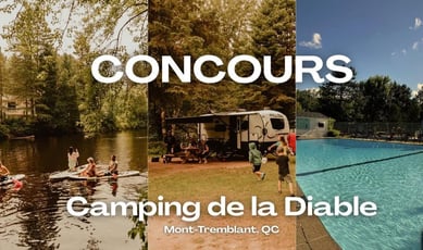 Participez pour remporter deux nuits de camping en 2026 au prestigieux Camping de la Diable.