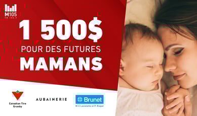 Participez au concours pour remporter 500$ chez Aubainerie, Canadian Tire Granby ou Brunet.