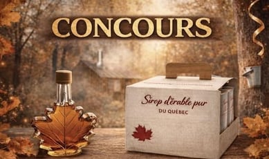 Participez à notre concours et remportez des délices à base d'érable!