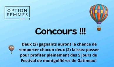 Participez au concours pour gagner deux laissez-passer au Festival de Montgolfières!