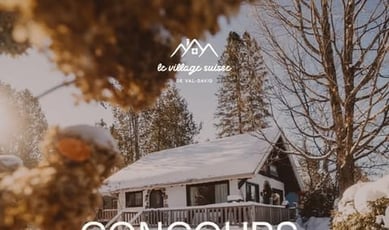Remportez un séjour familial de deux nuits dans un chalet idyllique du village suisse!