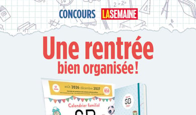 Participez au tirage de dix ensembles calendrier et agenda Salut Bonjour!