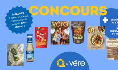 Participez pour remporter l’un des trois paniers-cadeaux et une carte-restaurant de 100 $.