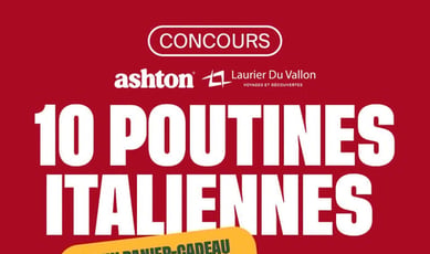 Concours : gagnez une délicieuse poutine ou un panier-cadeau voyage!
