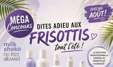Participez pour gagner la gamme Milk Shake No Frizz Allowed !