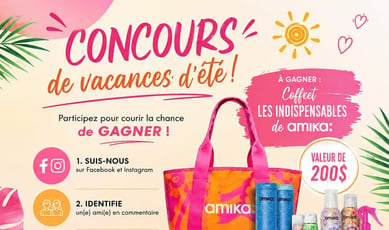 Concours : Remportez le coffret "Les Indispensables" d'Amika !