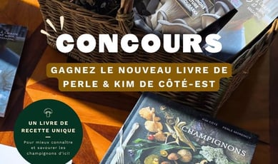 Participez au concours pour remporter le livre Champignons!