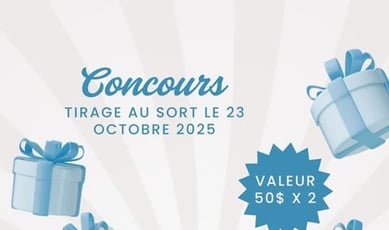 Participez pour remporter l'une des deux cartes-cadeaux de 50 $ offertes par Distribution Marier Inc.