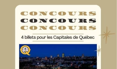 Obtenez quatre billets pour les Capitales de Québec!