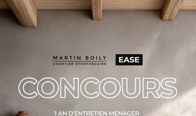 Participez au concours pour gagner un an d'entretien ménager!