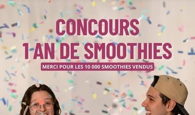 Participez pour remporter une année de Smoothie Melyo!