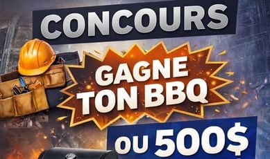 Participez pour remporter un barbecue ou un bon d'achat de 500$ chez Canac!
