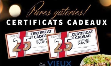 Participez et remportez un certificat cadeau de 50 $ au Vieux Duluth Hull !