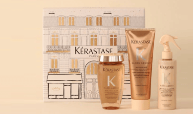 Participez au concours pour remporter un coffret de Noël Kérastase de votre choix.