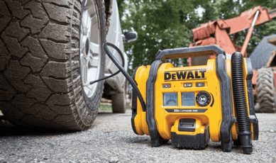 Concours : Remportez un compresseur portatif DeWALT et davantage.